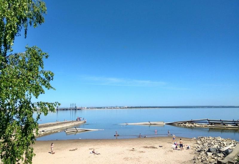 Новосибирск пляж «У моря Обского»