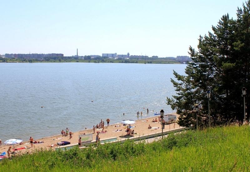 «Сосновка» пляж Бердский залив