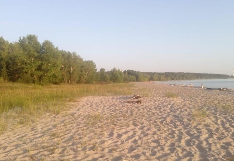 Песчаный Нудистский пляж у Академгородка, Новосибирск