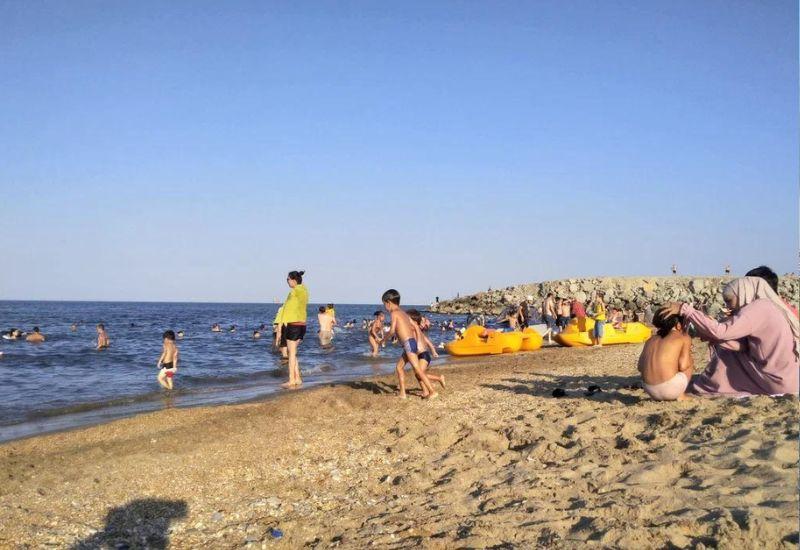 Лагуна пляжная зона Каспийск