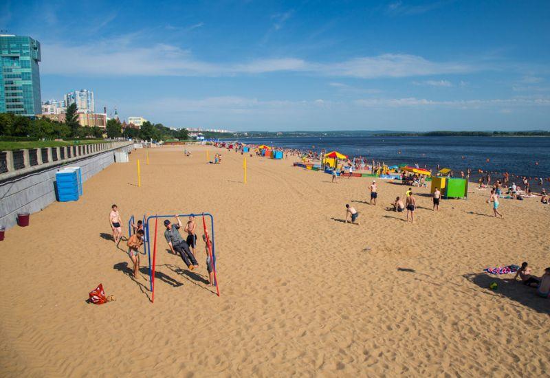 Центральный пляж Самара