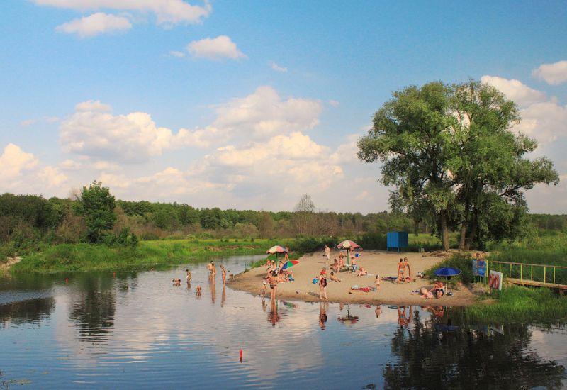 Пляж Маяк Усманка