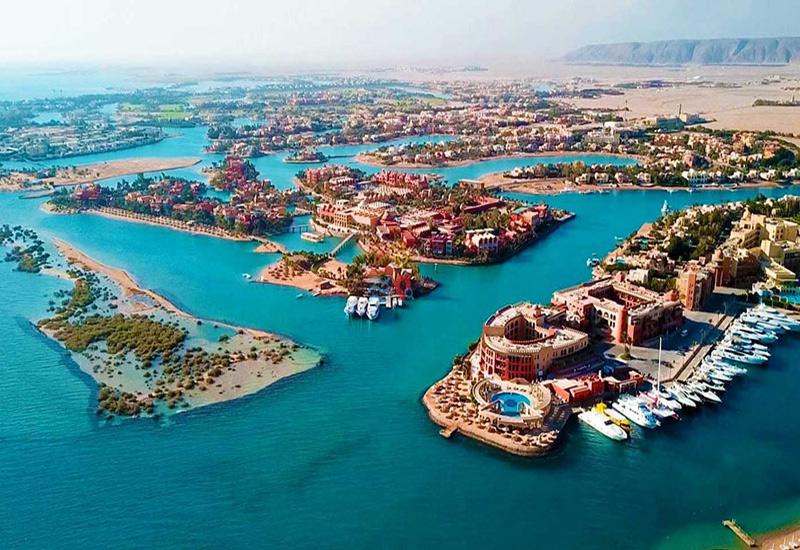 Эль-Гуна курорт Египет теплые страны