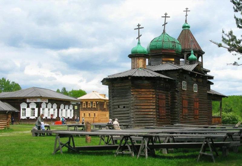 Музей под открытым небом Тальцы в Листвянке