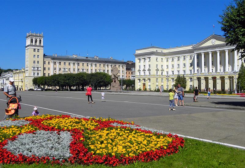 Площадь имени Ленина Смоленск день города