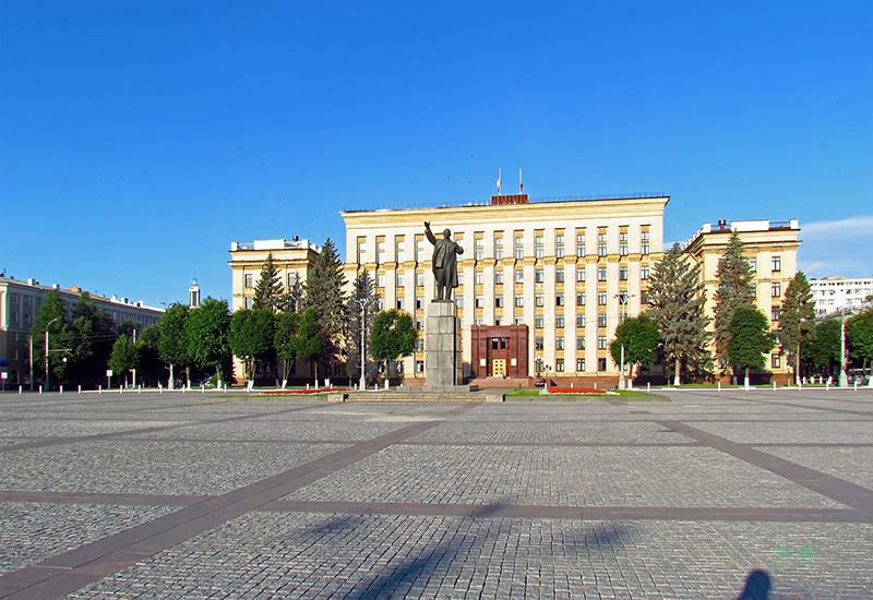 Воронеж площадь Ленина день города место праздника