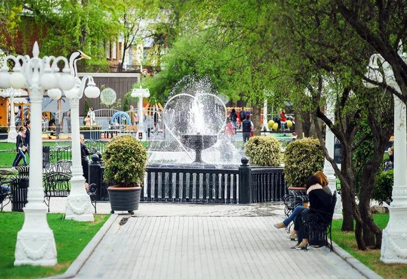 Сад Эрмитаж в Москве