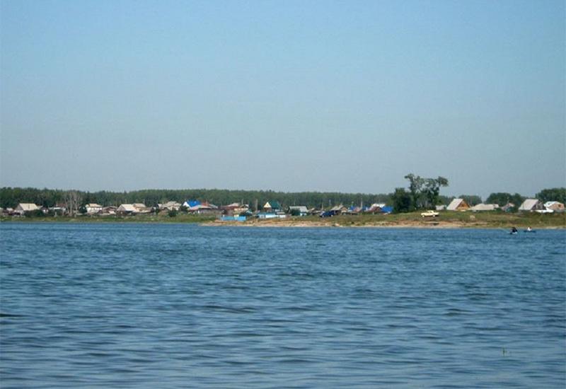 Озеро Агачкуль в селе Саккулово