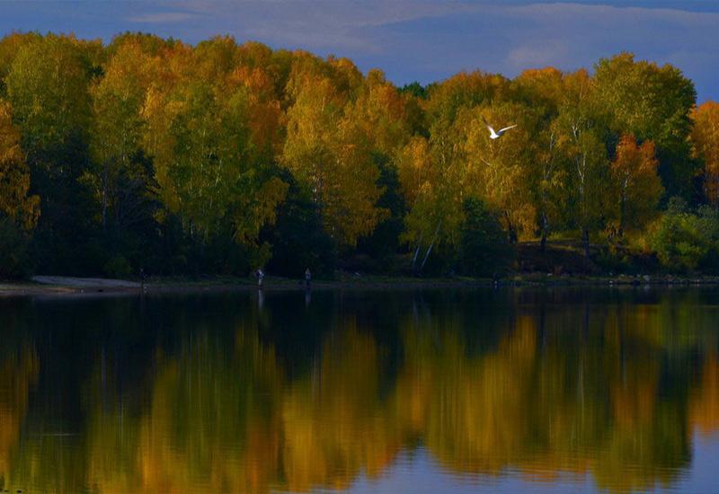 Поселок Озерск озеро Иртяш рыбалка Челябинская область