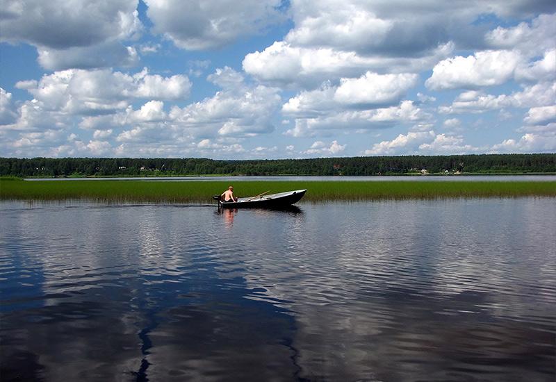 Лемболовское озеро 