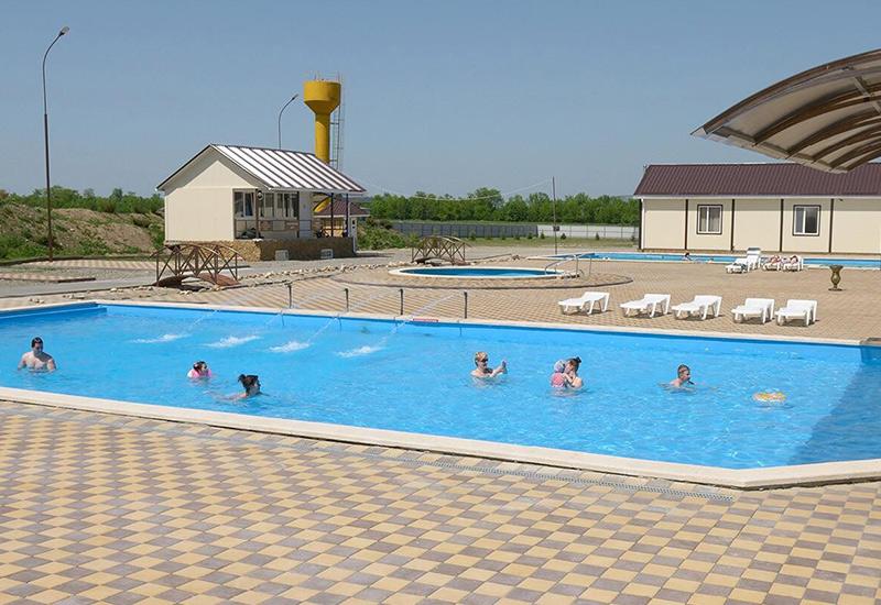 Термальный источник в станице Попутная Краснодарский край