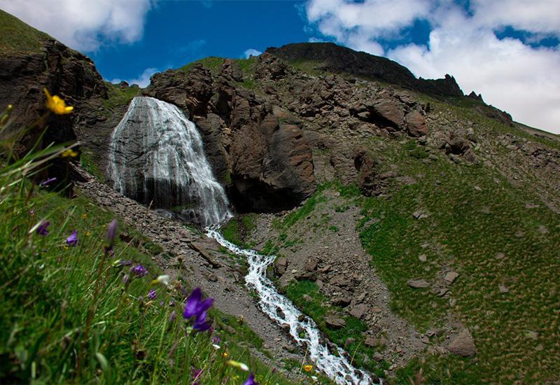 Водопад Азау