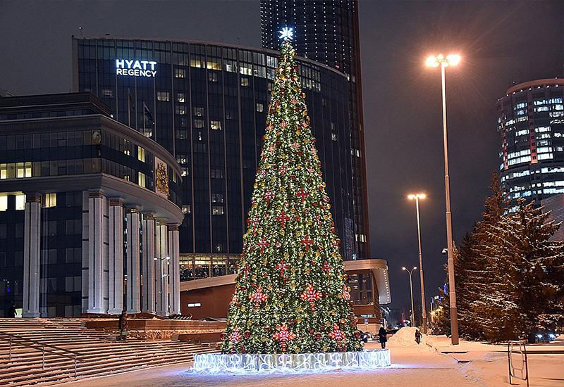 Новогодний Екатеринбург