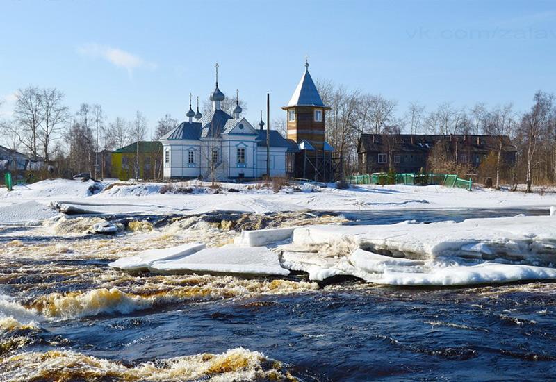 Зимний Беломорск