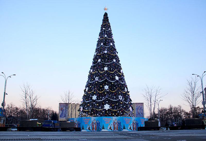 Театральная площадь Краснодар Новый год