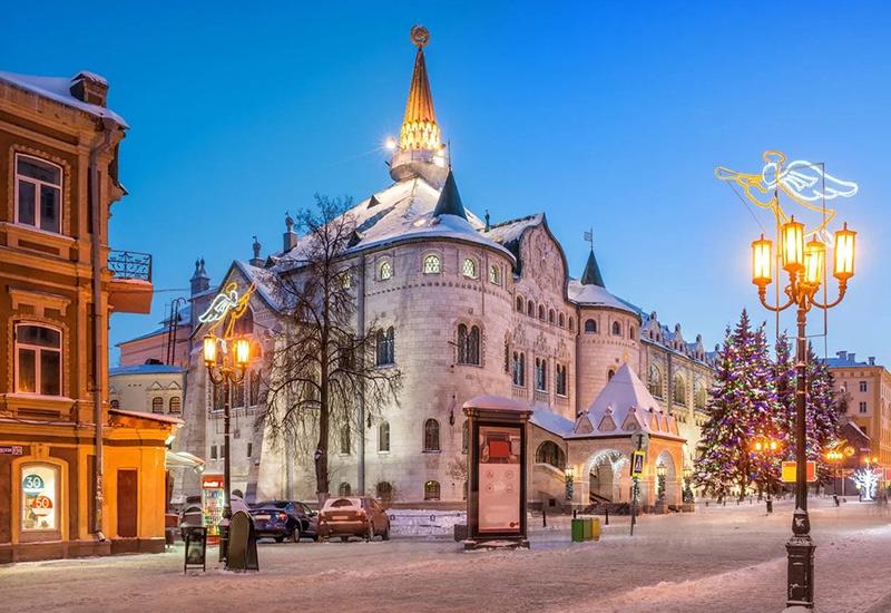 Покровка в Нижнем Новгороде Новый год