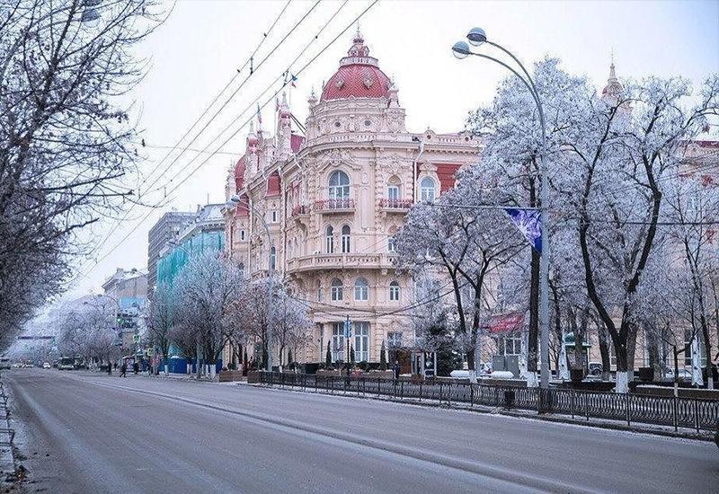 Улица Большая Садовая Новый год Ростов-на-Дону