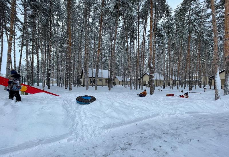 Турбаза Сосновый бор Самара Новый год