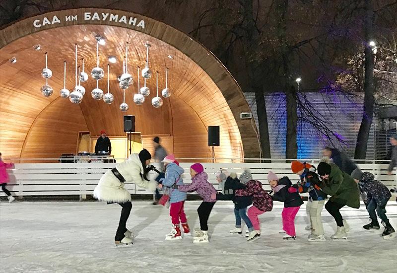 Каток на Старой Басманной