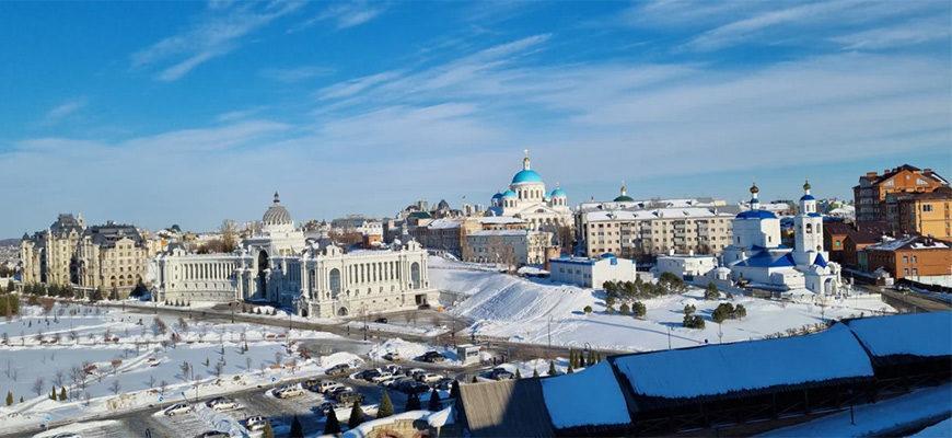 Казань зимой