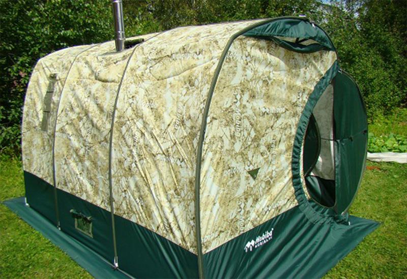 МБ-103 М3 лучшая зимняя палатка с печкой