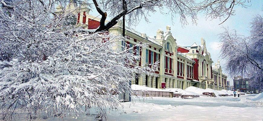 Новосибирск зимой