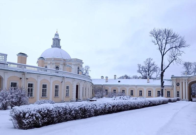 Ораниенбаум Ломоносов Санкт-Петербург зима