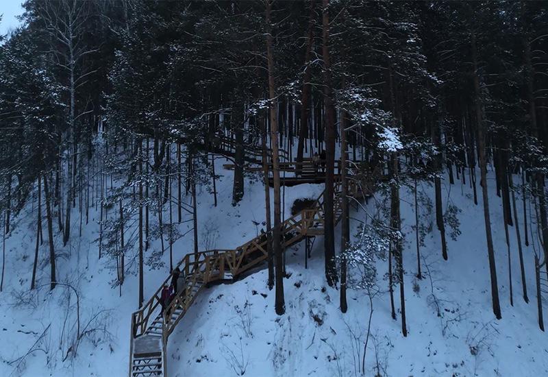 Гремячая грива эко парк зима Красноярск