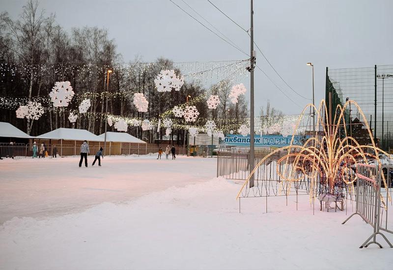 Сормовский парк Нижний Новгород зима