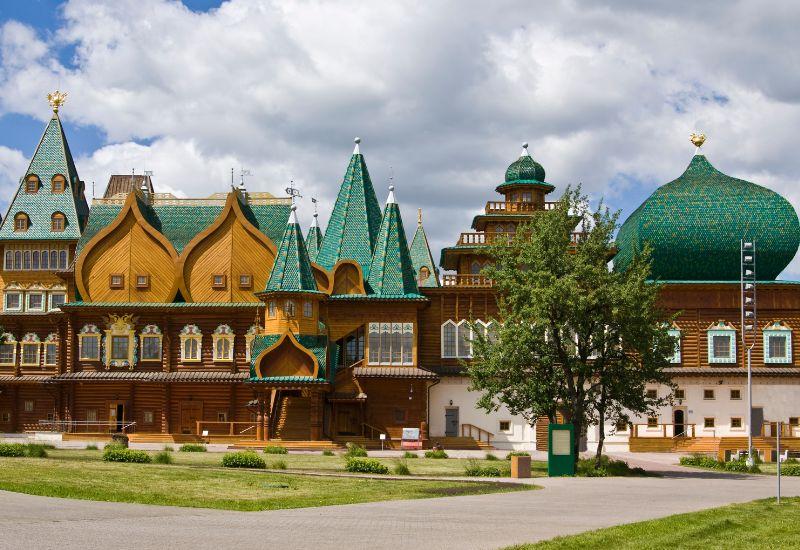 Усадьба Коломенское Москва самые красивые места