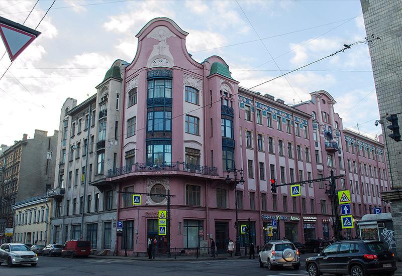 Доходный дом улица Жуковского СПб