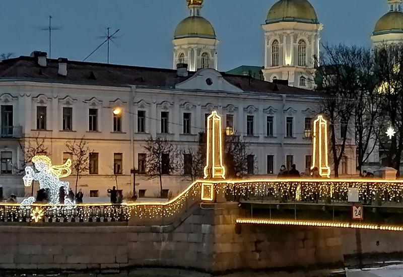 Красногвардейский мост Семимостье СПб