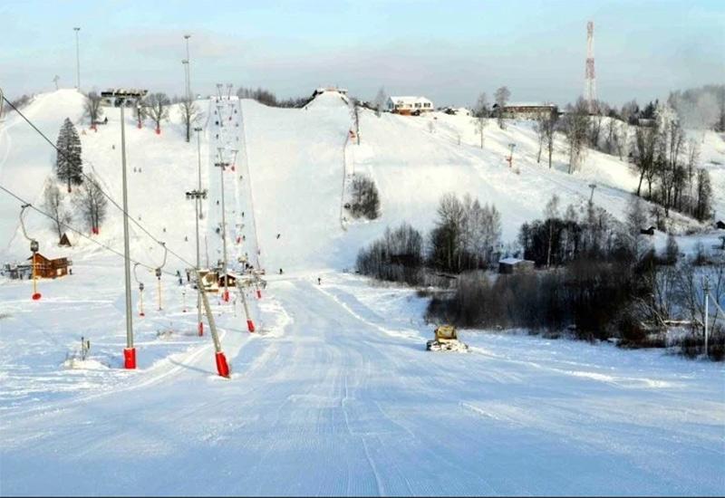Лыжная трасса в Шуколово 
