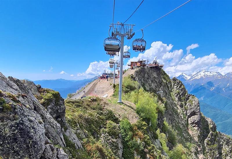 Подъемник курорта Красная Поляна